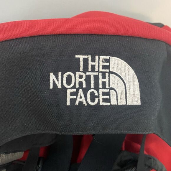 The North Face Red And Black Hiking Backpack - Camping, Backpacking - Picture 3 of 9